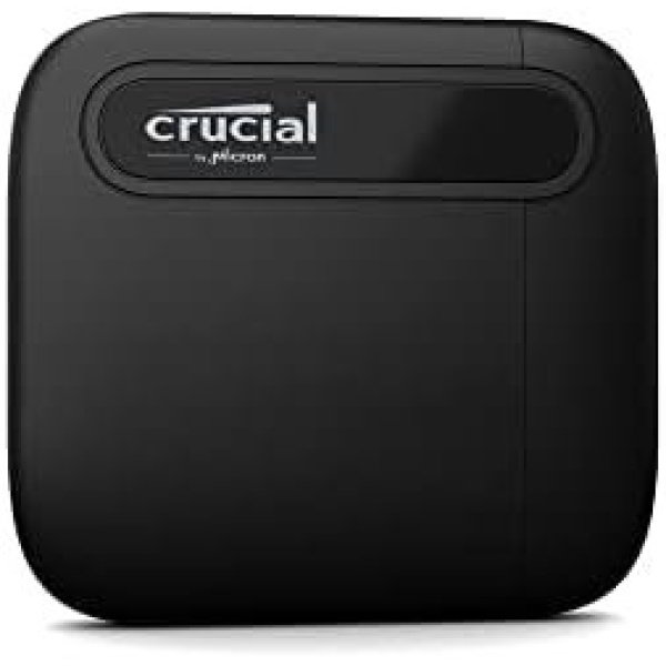 Crucial X6 2TB Portable SSD - Up to 800MB/s - PC and Mac - USB 3.2 USB-C