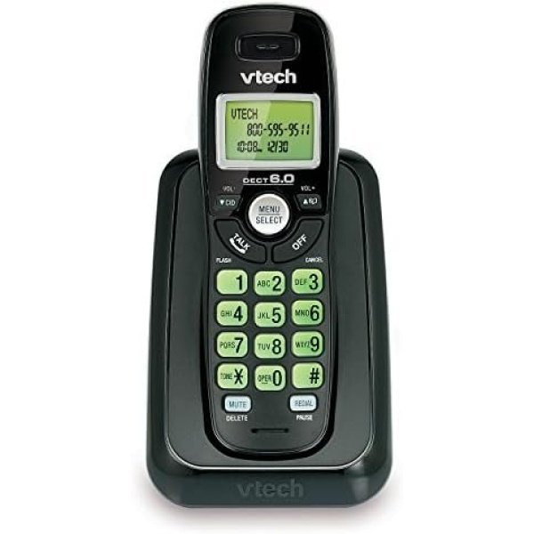 VTech CS6114-11 DECT 6.0 Cordless Phone with Caller ID/Call Waiting