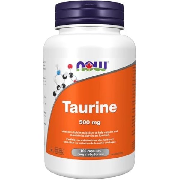 NOW - Taurine 500mg 100 Capsules