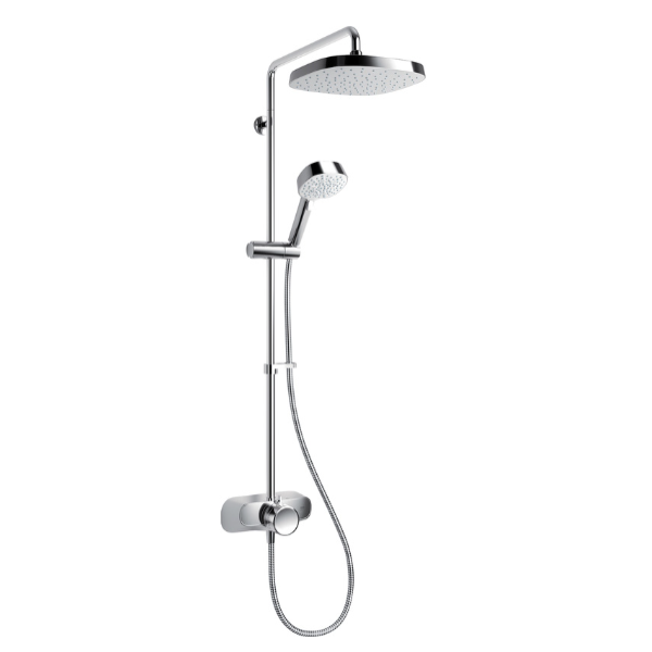 Mira Form Dual Outlet Thermostatic Mixer Shower
